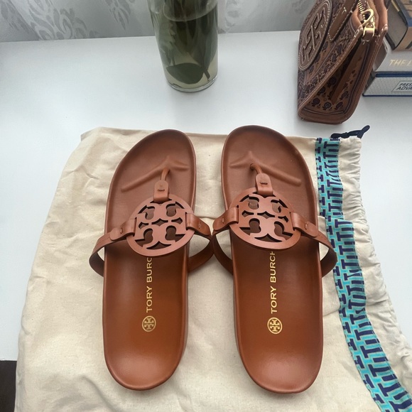 Bourbon Miele Tory Burch Sandals - Picture 2 of 3